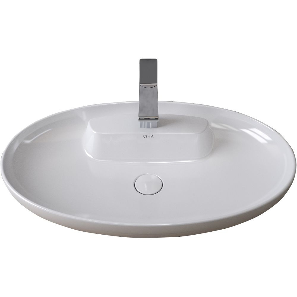 Vitra Oval lavabo, 75 cm