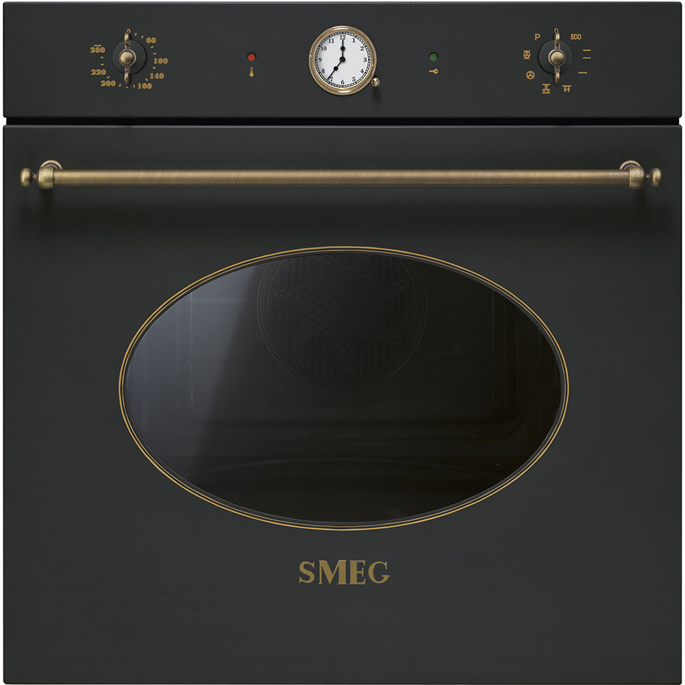 SMEG FIRIN COLONIAL (PİROLİTİK) - ANTRASİT