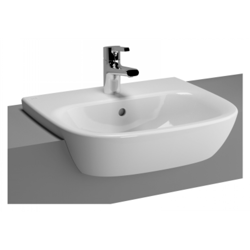 Vitra Yarım tezgah lavabo, 50 cm