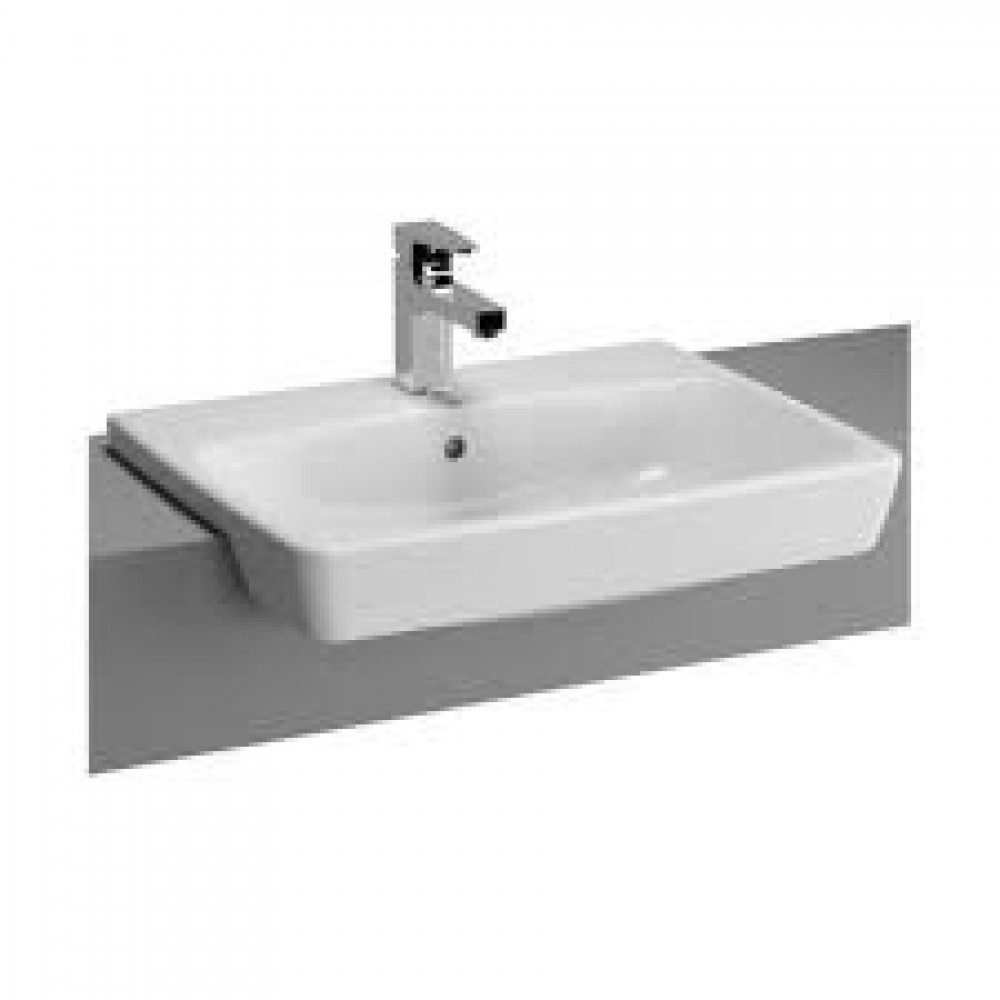 Vitra Yarım tezgah lavabo, 55 cm