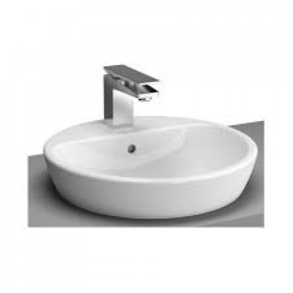 Vitra Armatür bantl› yuvarlak çanak lavabo, 45 cm