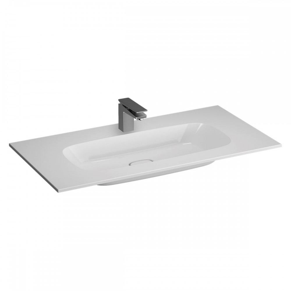 Vitra İnce etajerli lavabo,120 cm 