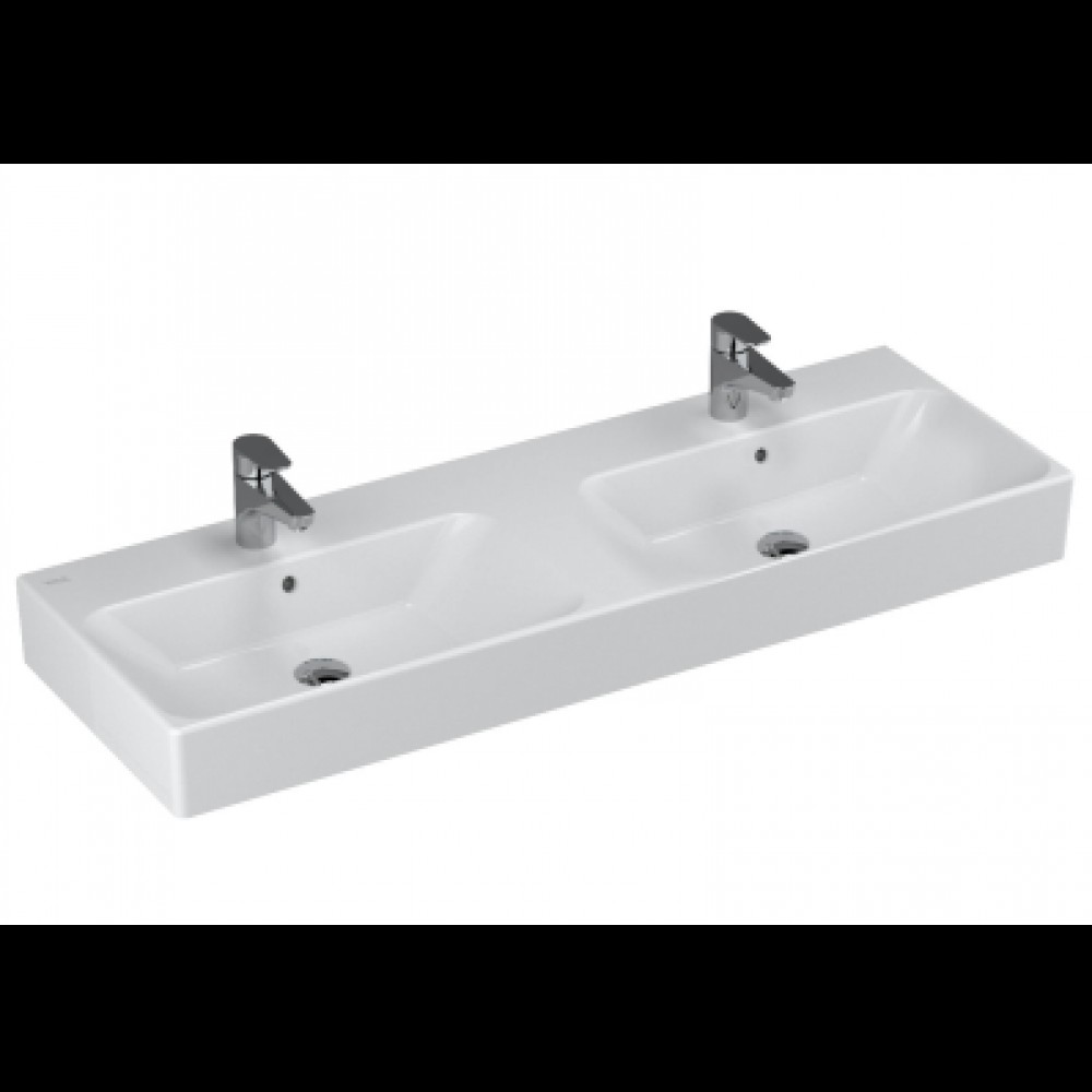 Vitra Çift gözlü lavabo, 130 cm