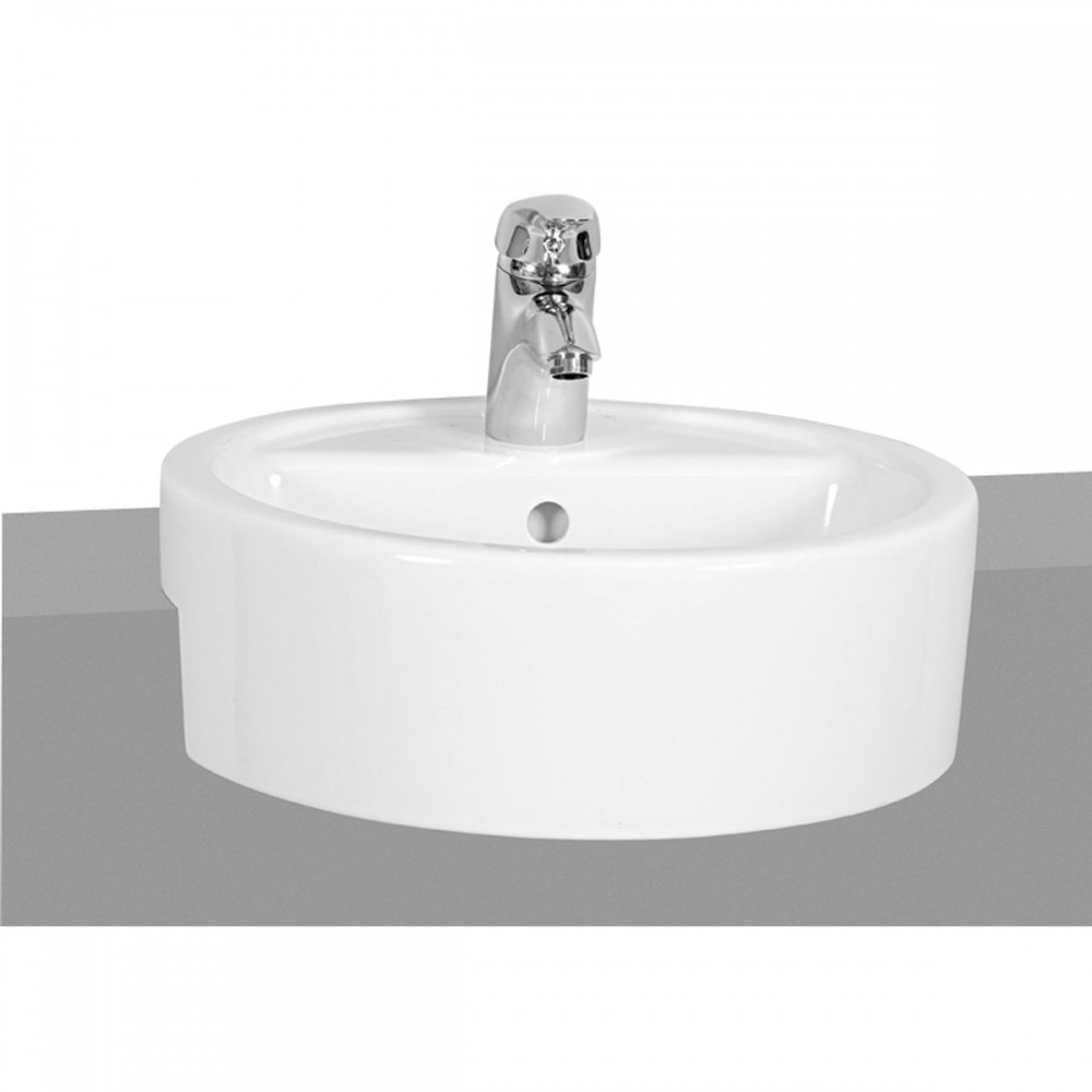 Vitra Matrix yarım tezgah lavabo, 45 cm